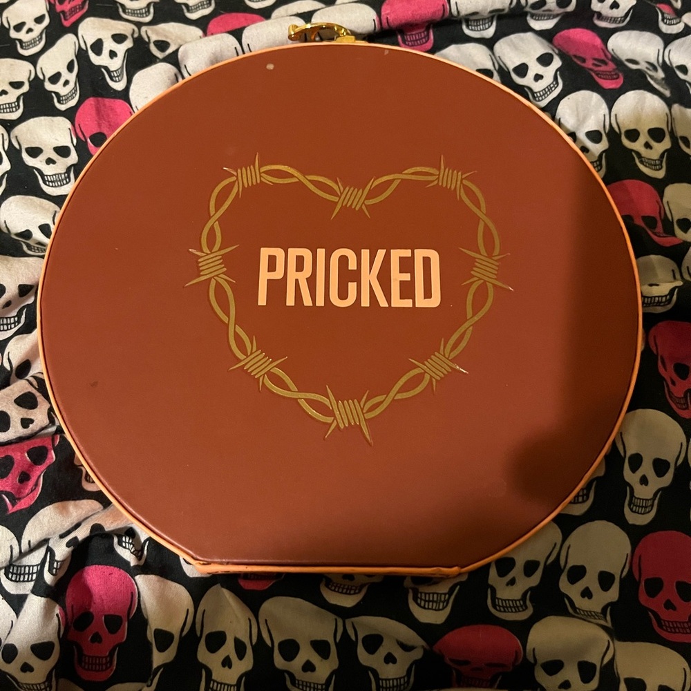 Jeffree Star Brown Round Makeup Case
